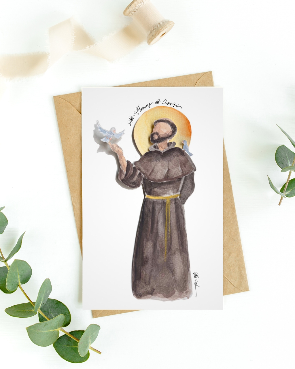 St Francis of Assisi Print, st Francis of Assisi art, st Francis of assisi, catholic icon st Francis, st Francis of assisi prayer