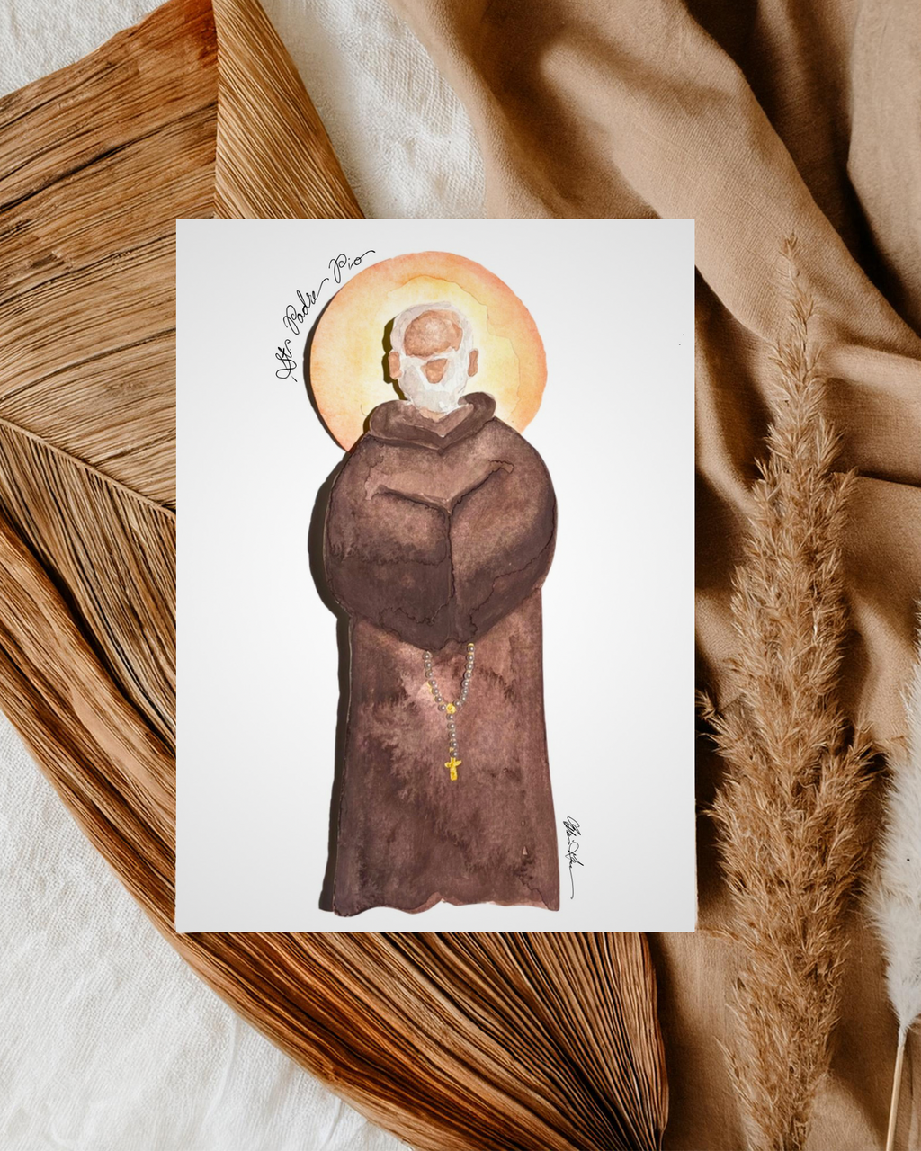 St Padre Pio Print, st padre Pio art, st padre Pio, catholic icon st padre Pio, st padre pio prayer