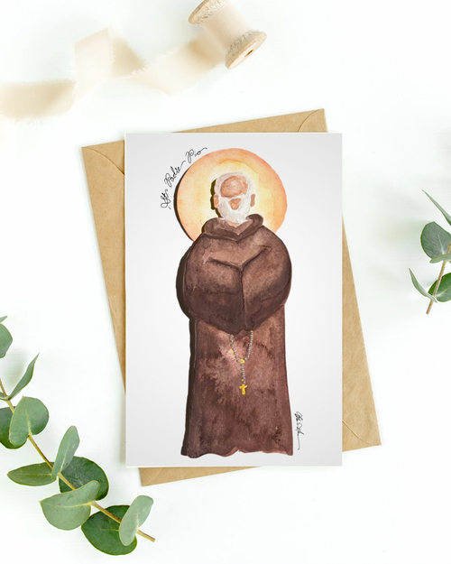St Padre Pio Print, st padre Pio art, st padre Pio, catholic icon st padre Pio, st padre pio prayer