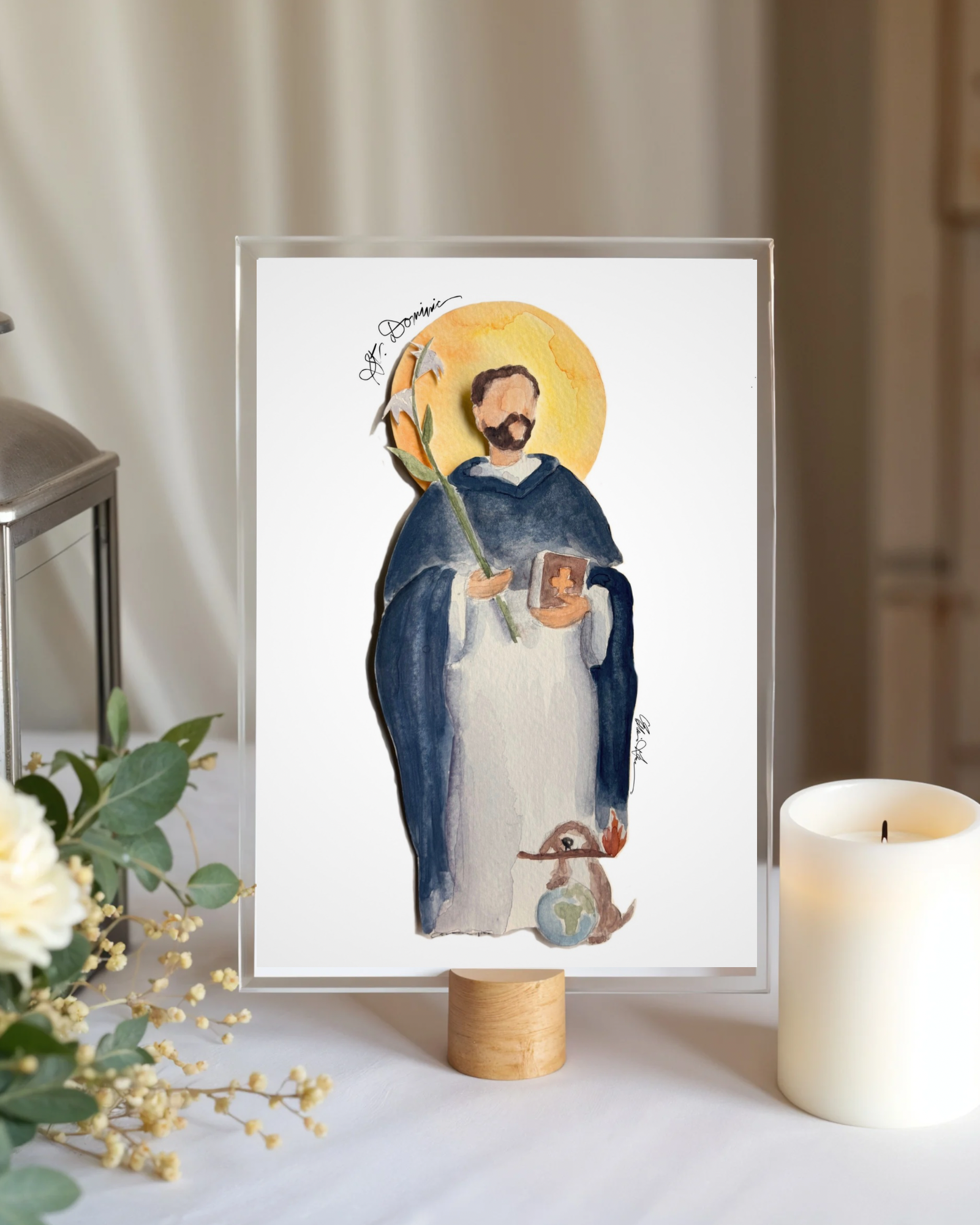 St Dominic Print