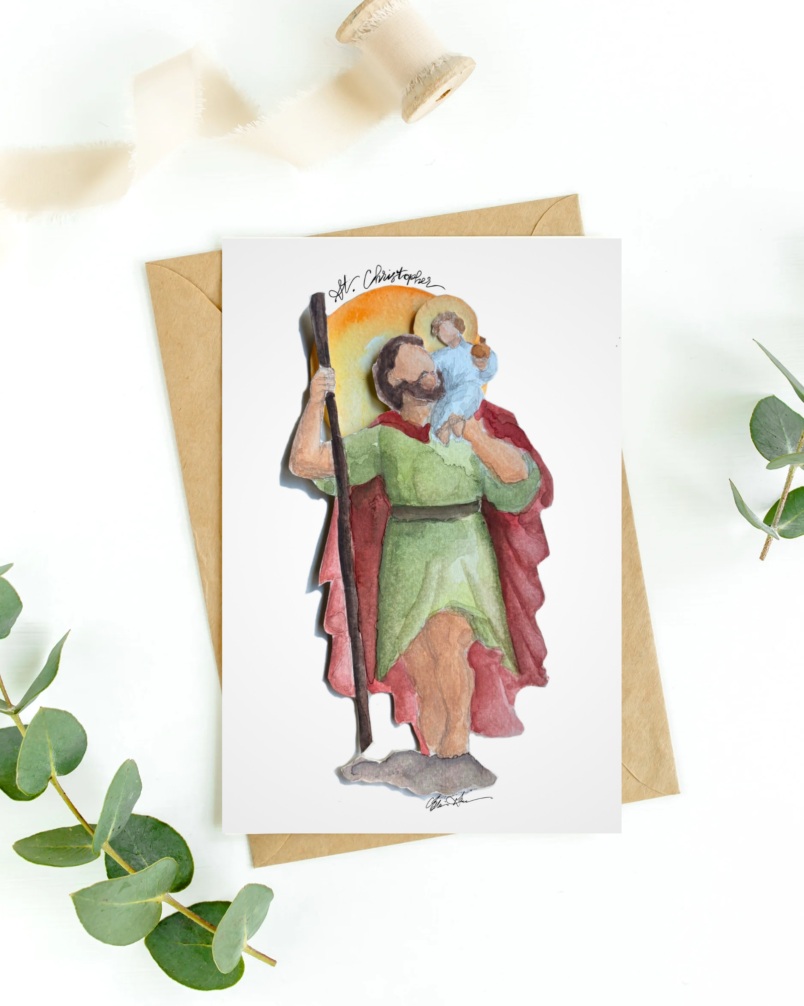 St Christopher Print