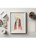 Framed Original St. Anne