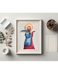 Framed Original St. Lucy
