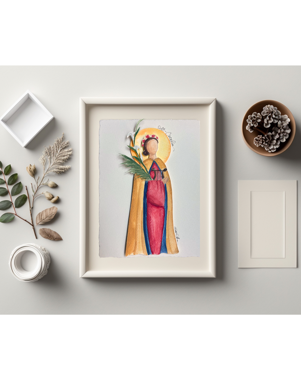 Framed Original CUSTOM SAINT